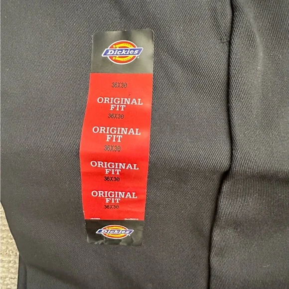 Dickies Black 874 Original Fit Work Pants - Picture 3 of 3